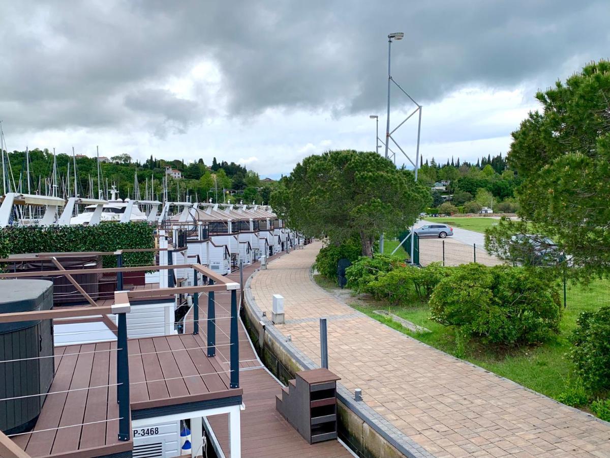 Bellavista Houseboat Apartment Portorose Dış mekan fotoğraf